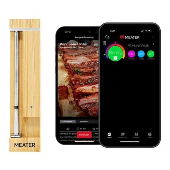 Pro: Smart Bluetooth Wireless Meat Thermometer Digital | 1000°F Heat - Picture 1 of 7